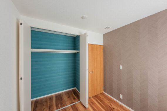アクセントクロスで自分好みのお部屋に