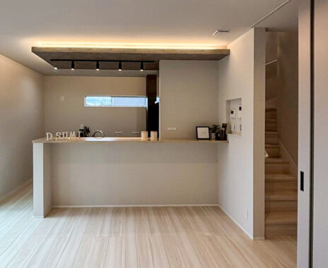 こだわりの家事動線と大人の秘密基地がある家